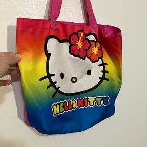 Hello Kitty Rainbow Tote Bag